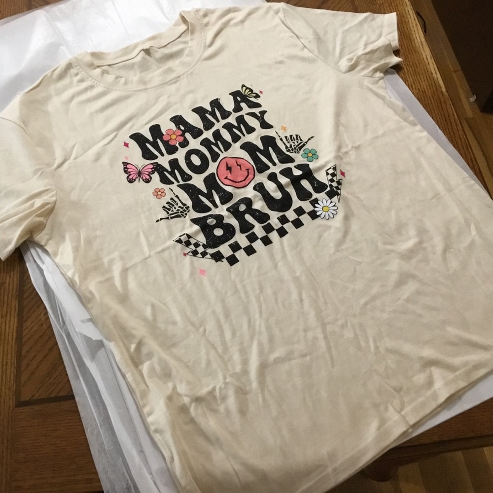 Humorous Mom Graphic T-Shirt